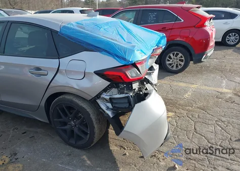 2025 Honda Civic Sedan Sport z USA, uszkodzony, nr VIN 19XFL2H85SE034047